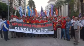 'Sınır Ötesi Tezkeresi' İzmir'de Protesto Edildi