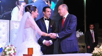 Başbakan Erdoğan, Aslı Çakır Alptekin'in Düğün Törenine Katıldı