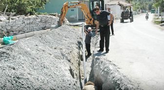 Kozluk'ta Elektrik Hatları Yer Altına Alınıyor