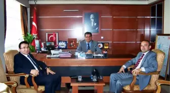 Ereğli ve Saray Kaymakamlarından Çorlu Kaymakamı Doğan'a Ziyaret