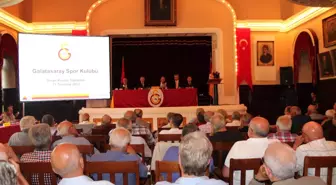 Galatasaray'da Ekim Ayı Divan Kurulu Toplantısı Yapıldı
