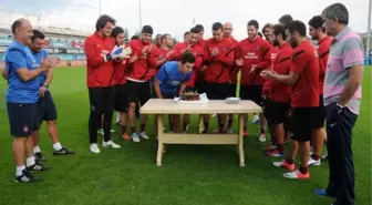 Trabzonspor Antrenmanının Neşesi Minik Tolgahan