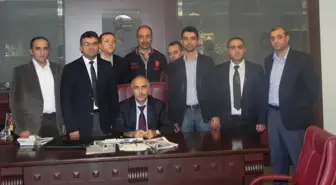 AK Parti Melikgazi İlçe Teşkilatı'ndan Kaymakam Karahan'a Ziyaret