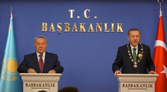 Erdoğan-Nazarbayev Ortak Basın Toplantısı (1)
