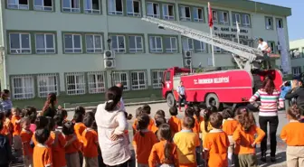 Ana Okulu Öğrencilerine Yangın Eğitimi