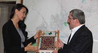 Azerbaycan Milletvekili Paseyava'dan Vergili'ye Ziyaret