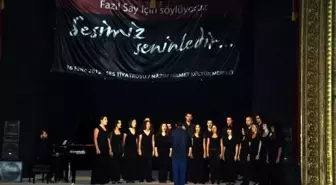 Fazıl Say'a Destek: 'Sesimiz Seninledir'