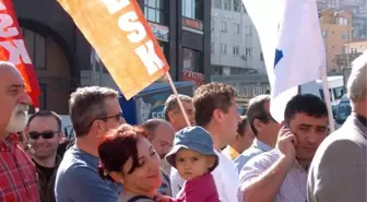 Zonguldak'ta Zam Protestosu