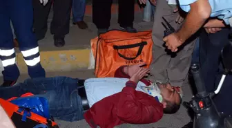 Salihli'de Trafik Kazası, 1 Yaralı