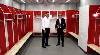 Samsunspor'dan Teşekkür Plaketi
