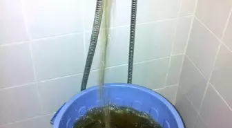 Balıkesir'de Çeşmelerden Su Yerine Çamur Aktı