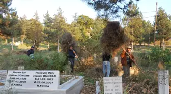 Mezarlıklarda Bayram Temizliği