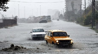 Tekirdağ'daki Sağanak