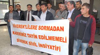Siverek Sivil İnisiyatifi Basın Açıklaması Düzenledi