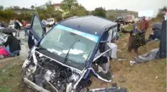 Malkara'da Kaza; 3 Ölü, 8 Yaralı