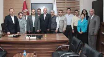 Antakya Temizlik İşçileri Derneği AK Partiyi Ziyaret Etti