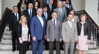 Almanya'nın Bavyera Eyaleti İçişleri Bakanı Herrmann'dan Vali Altıparmak'a Ziyaret