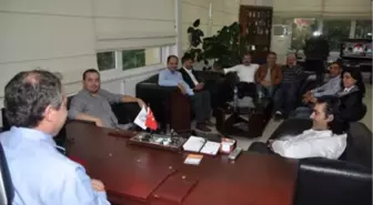 CHP Merkez İlçe Yönetiminden Belediyeye Ziyaret