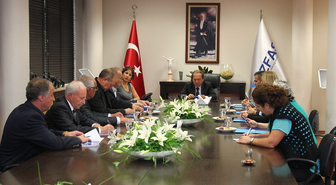 Bulgaristan Heyeti, İZFAŞ'ı Ziyaret Etti
