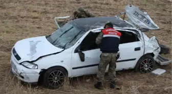 Midyat'ta Otomobil Takla Attı; 1 Ölü, 4 Yaralı