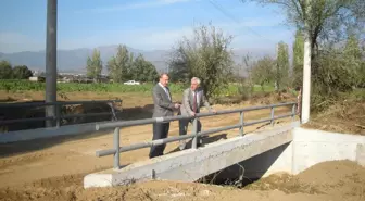 Ödemiş Belediyesi, Bayramkuyu'ya Köprü Yaptı