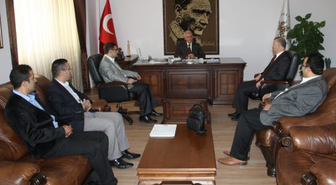 Başkan Akkaya'ya Ziyaret