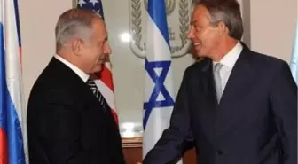 Netanyahu, Ortadoğu Dörtlüsü Özel Temsilcisi Blair ile Görüştü