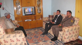 Çiçekdağı Kaymakamı Nursaçan'dan Şehit Ailelerine Ziyaret