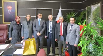 Belpaş Genel Müdürü Nihat Seymen Dr. Aydın Sarı'yı Ziyaret Etti