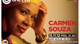 Carmen Souza İstanbul'da