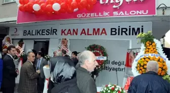 Kızılay Kan Alma Birimi Törenle Açıldı