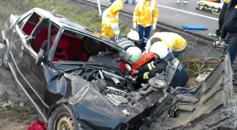 Edirne'de Trafik Kazası: 1 Ölü, 1 Yaralı