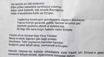 Develili Vatandaştan Şaşırtan Öneri