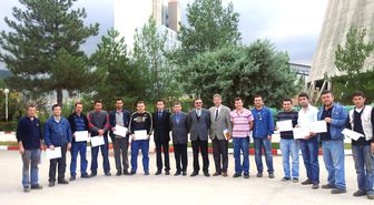 Termik Santral İşçileri Forklift Kullanım Belgesi Aldı