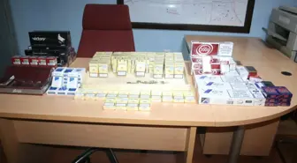 Perşembe Pazarı'na Kaçak Sigara Operasyonu