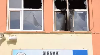 Şırnak'ta Okul Yaktılar