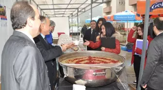 Omü'de 10 Bin Kişilik Aşure Dağıtıldı