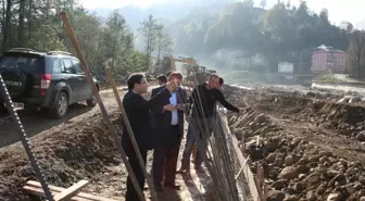 Rize'de Sel Felaketlerine Karşı Önlem