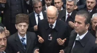 / Çiçek, Kılıçdaroğlu ve Bahçeli, Prof Dr Turan Yazgan'ın Cenazesine Katıldı (1)