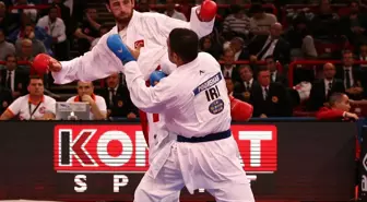 Paris'te Devam Eden Dünya Karate Şampiyonası'nda Kumite Artı 84 Kiloda Enes Erkan, Finalde Azeri...