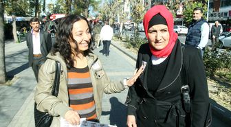 'Kadına Yönelik Şiddete Hayır' Etkinliği Düzenledi
