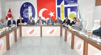 Yücel'den Çorum Ticaret Borsası'na Ziyaret