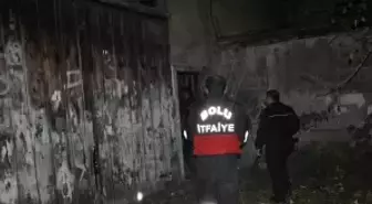 Boş Depodaki Yangın Korkuttu