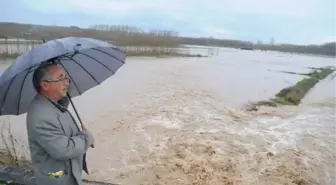 Edirne'de 5 Bin Dönüm Arazi Sular Altında