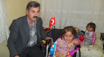 Başkan Suna'dan Engellilere Ziyaret