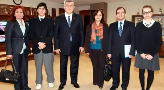 Körfez Fen Lisesi'nden Başkan'a Ziyaret