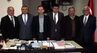 Gökçebey'deki Sivil Toplum Örgütleri Terzi'yi Ziyaret Etti