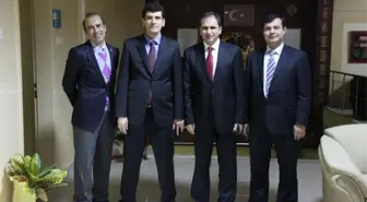 AK Parti Uşak Milletvekili Güneş Kamu Hastaneleri Genel Sekreteri Yalçın Atlı'yı Ziyaret Etti