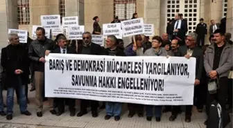 Terör Örgütü Propagandası ile Suçlanan Avukat Çifte Meslektaşlarından Destek (2)