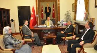Lokman Ayva'dan Vali Oğuz'a Ziyaret